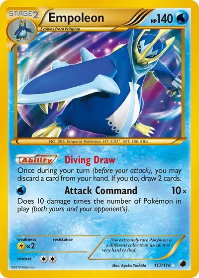 Empoleon (JP) Secret Rare 056/051